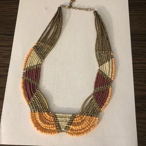 Beaded necklace.